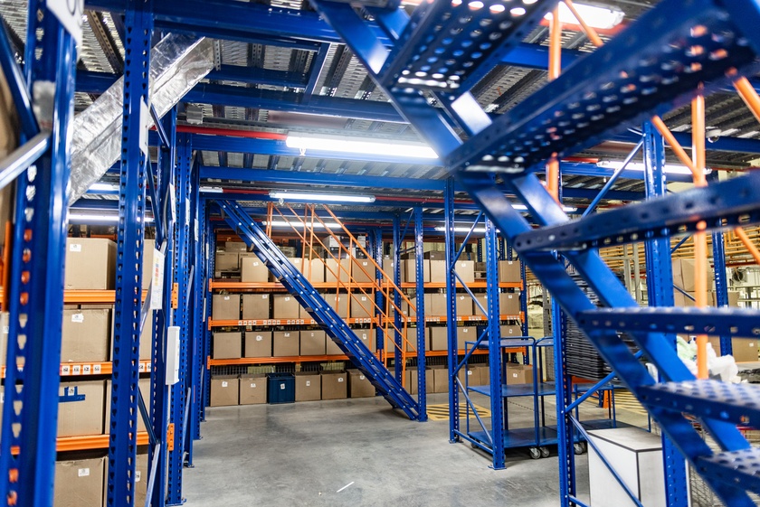 Присвоение адресов на складе