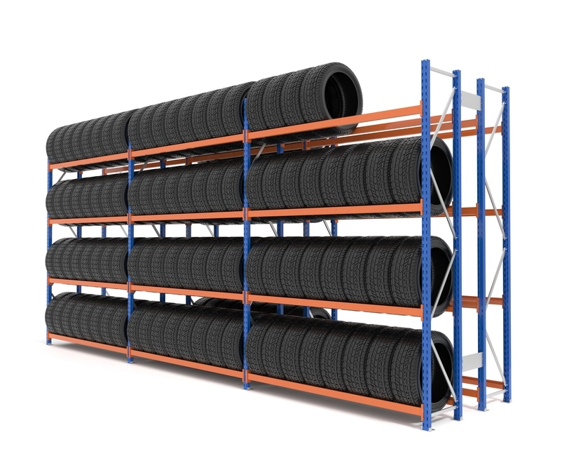 Стеллажи для хранения колес и шин