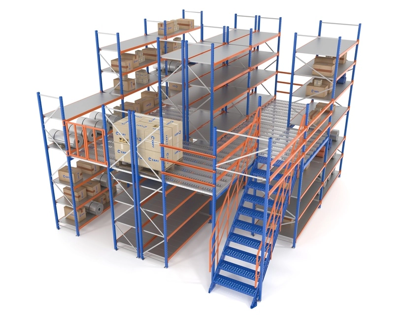 Соотношение площадей склада