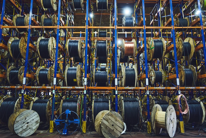 Стеллажи для хранения катушек