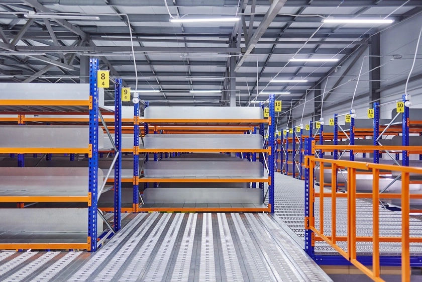 Стеллажи для автомобильных запчастей